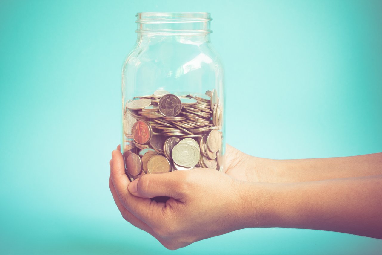 jar coins savings